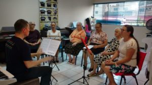 Aula de Música para Terceira Idade