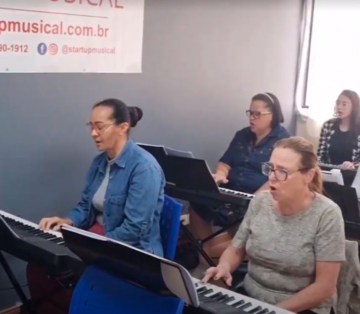 Aula de Música para Terceira Idade